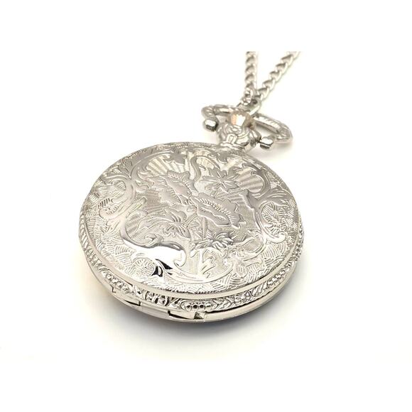 Mystic Sun & Stars Pocket Watch - Celestial Moon Cosmic Gift, Starry Vintage - Picture 6 of 10